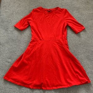 Topshop Red Dress